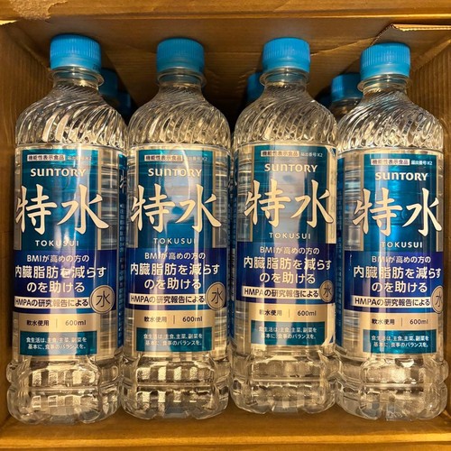 Suntory tokusui 600ml 6pk - suntory,
